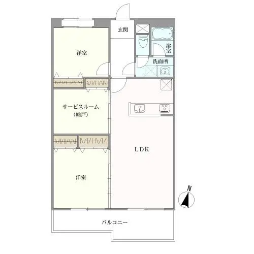 京王めじろ台マンション