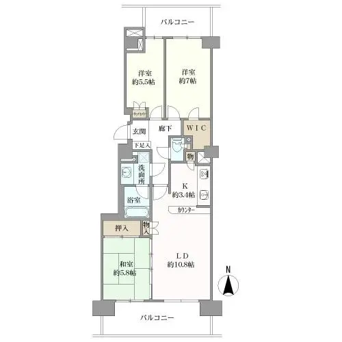 フォレストパーク四季彩の丘Ｄ棟