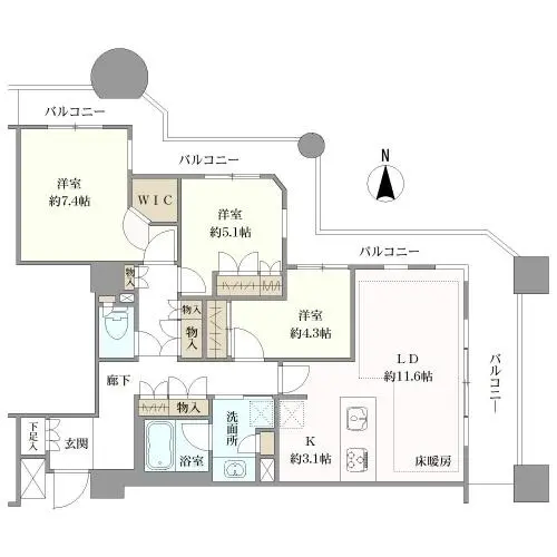 石神井公園ピアレスＡ棟