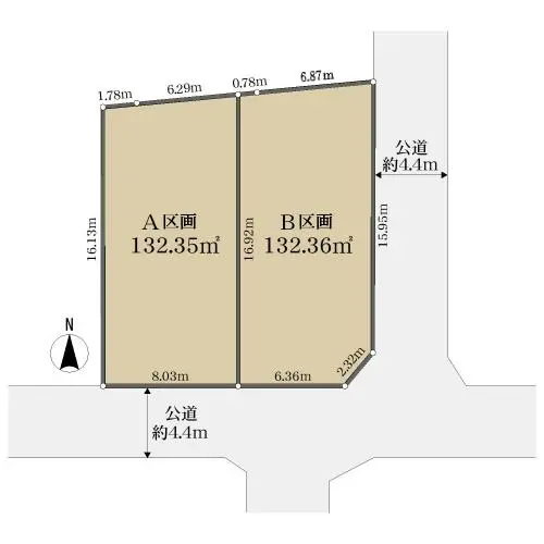 区画図