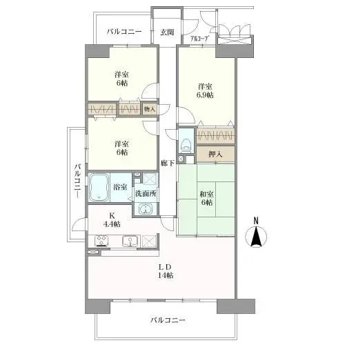 スペリアシティ名南アネックスⅥ