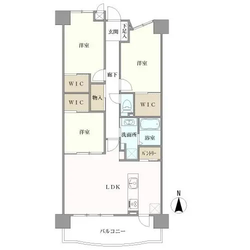 シャトレ愛松稲沢５