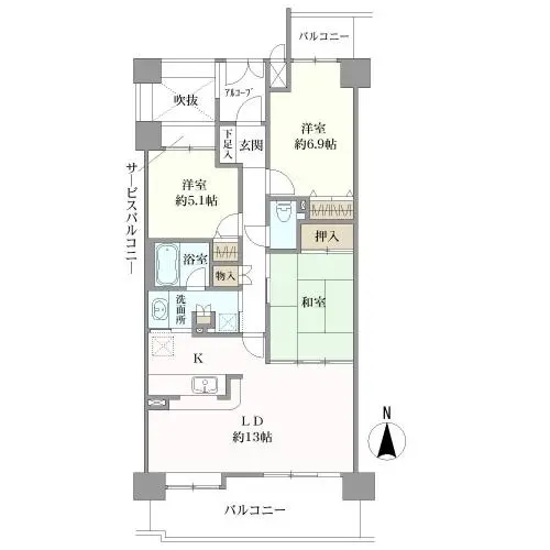 野村ステイツ岩倉五条川スカイウイング