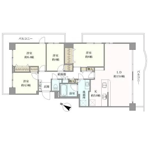 パークシティ金沢八景Ｆ棟