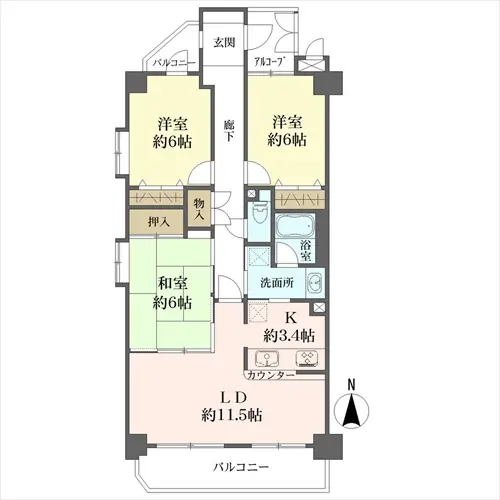 サンパーク滝子南