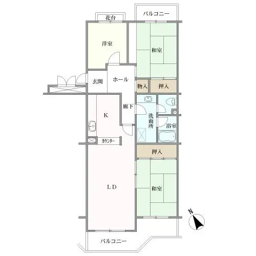 あざみ野団地第３－３－６号棟
