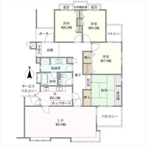 フローラ御影山手Ａ棟