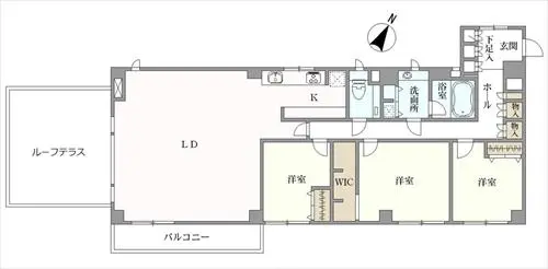 間取図．３ＬＤＫ