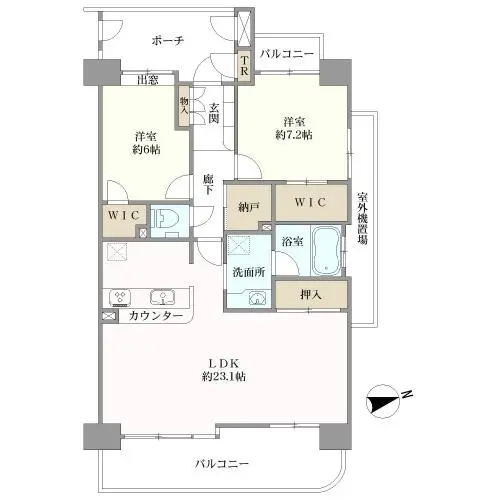 ペルル薬園台七林