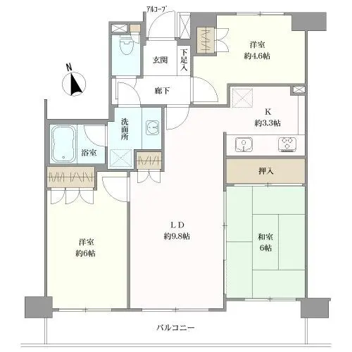 所沢美原町パーク・ホームズ