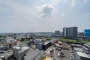 南側バルコニーからの眺望