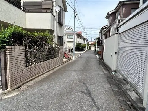 南側前面道路
