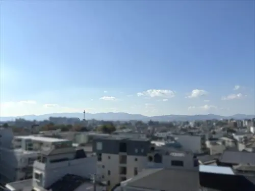 北西側バルコニーからの眺望1