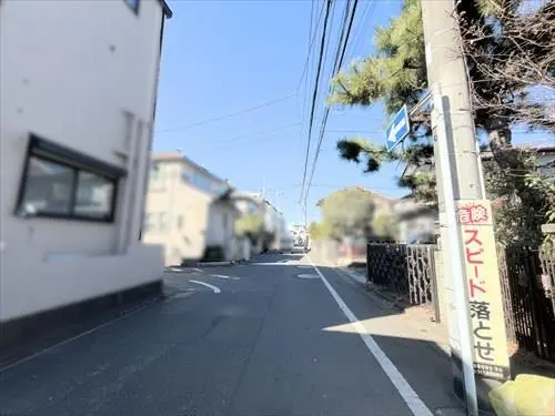 前面道路