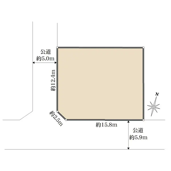 神奈川県鎌倉市西鎌倉２丁目 土地