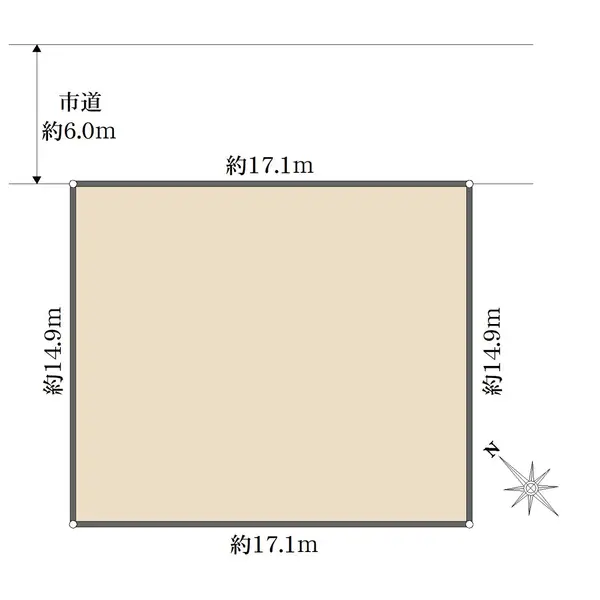 千葉県市川市南大野１丁目 土地