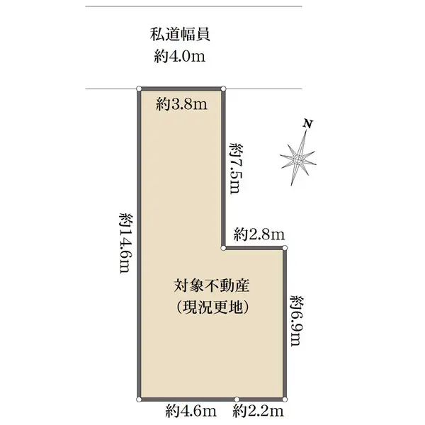 東京都葛飾区堀切４丁目 土地