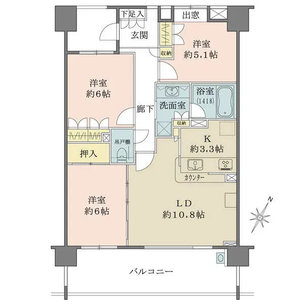 藤和シティホームズ新八柱リフィーネ