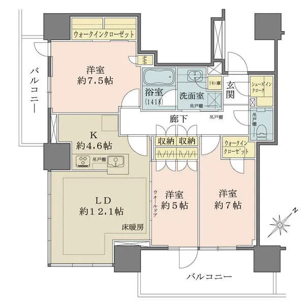 プラウドタワー相模大野クロス