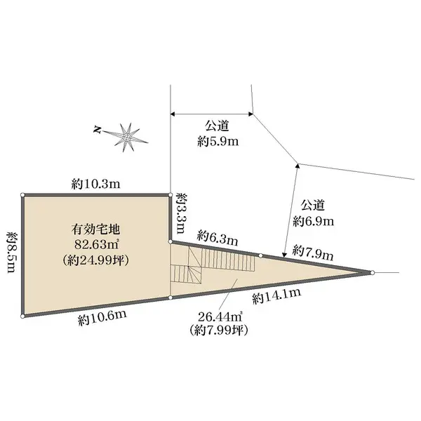 東京都新宿区南元町 土地