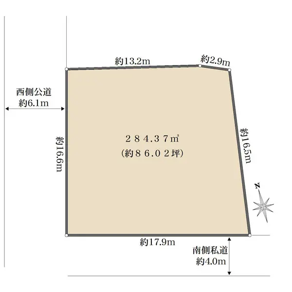 東京都世田谷区等々力３丁目 土地
