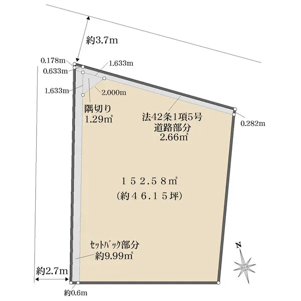 東京都世田谷区宮坂２丁目 土地
