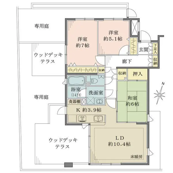 ユニテ梶ヶ谷グランディ