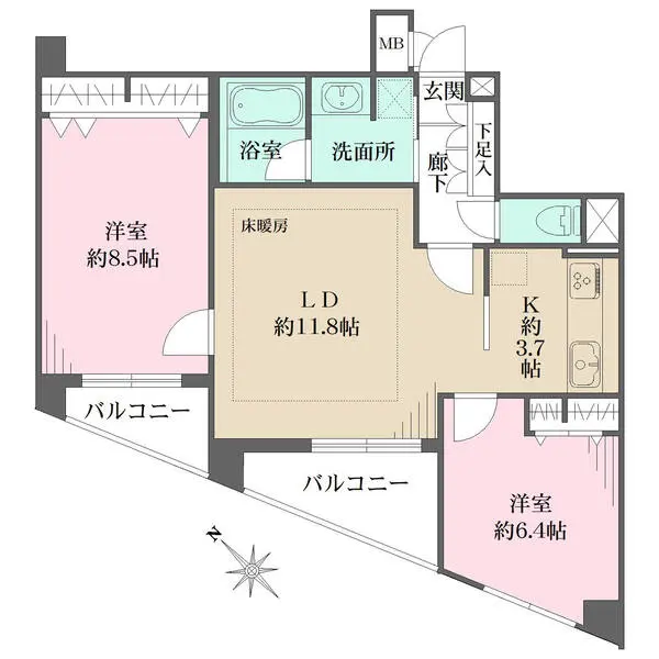 サンスタレ駒沢ファーストコート