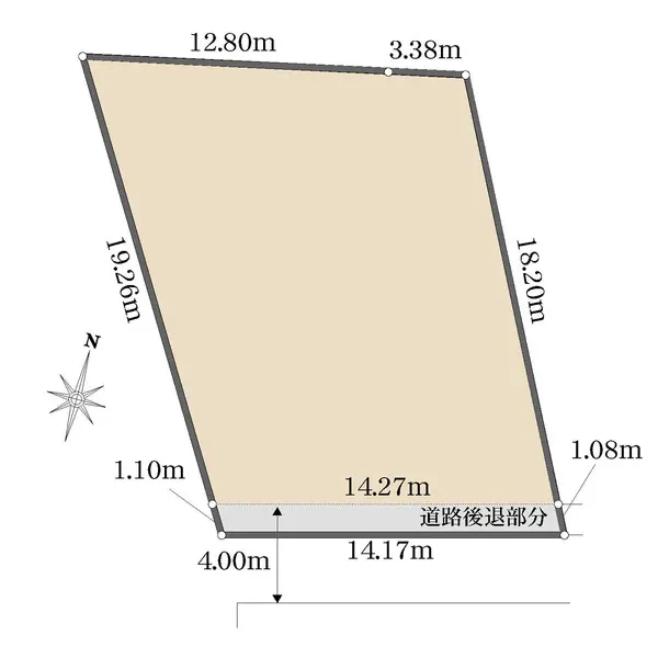 東京都国分寺市西町２丁目 土地
