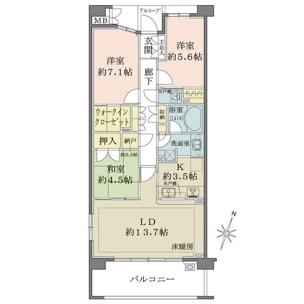 パークハウス三ツ沢ヒルトップテラス