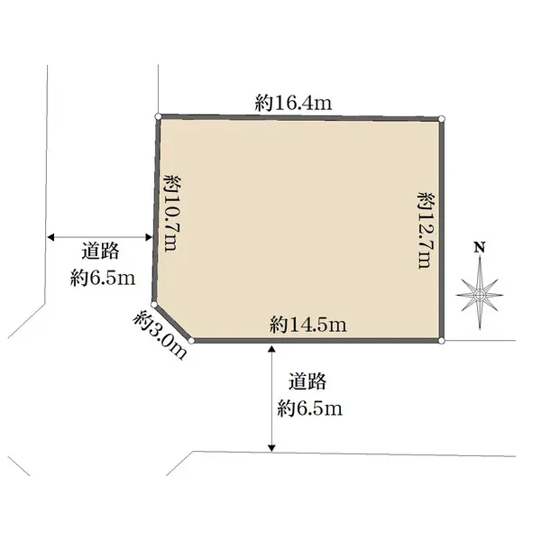神奈川県横浜市旭区上白根３丁目 土地