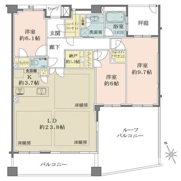 プランヴェール等々力緑地