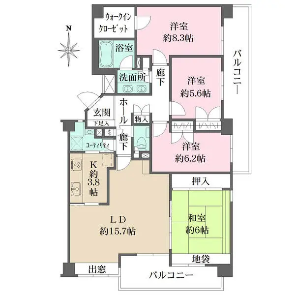 ステージ山手台サウス一番館