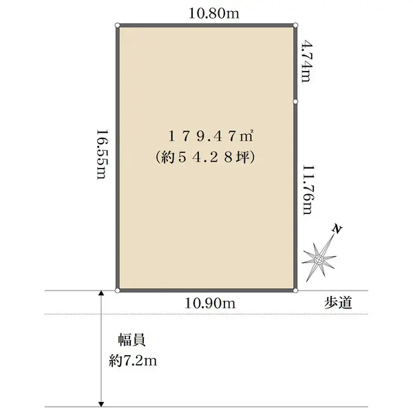 東京都葛飾区金町３丁目 土地