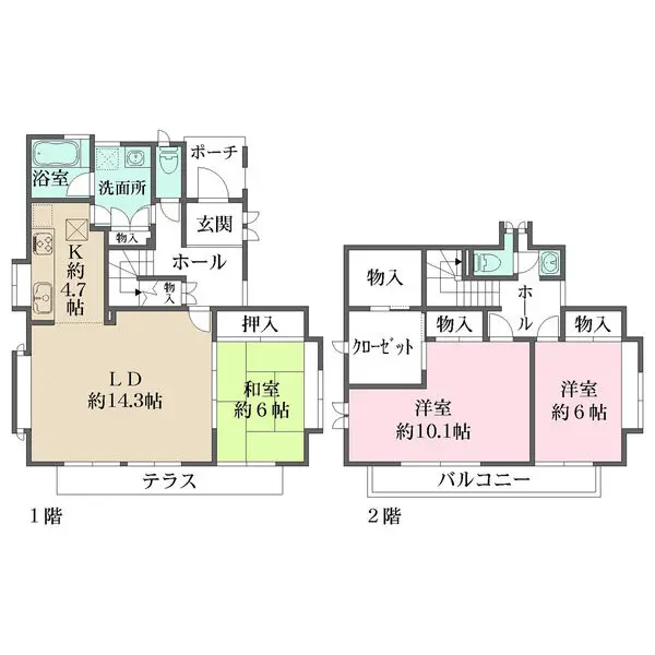 埼玉県春日部市下蛭田 一戸建て