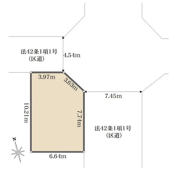 東京都杉並区上井草２丁目 土地