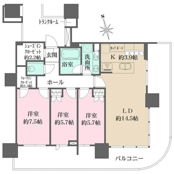 HARUMI FLAG SUN VILLAGE T棟(晴海フラッグサンヴィレッジ)