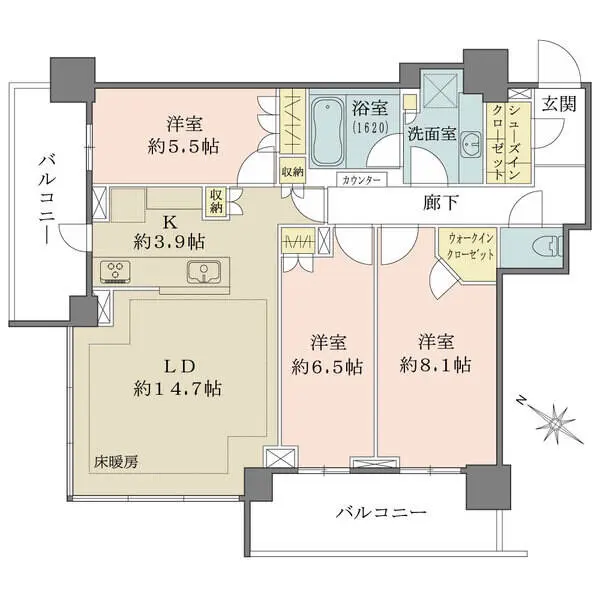 ブリリアタワー西新