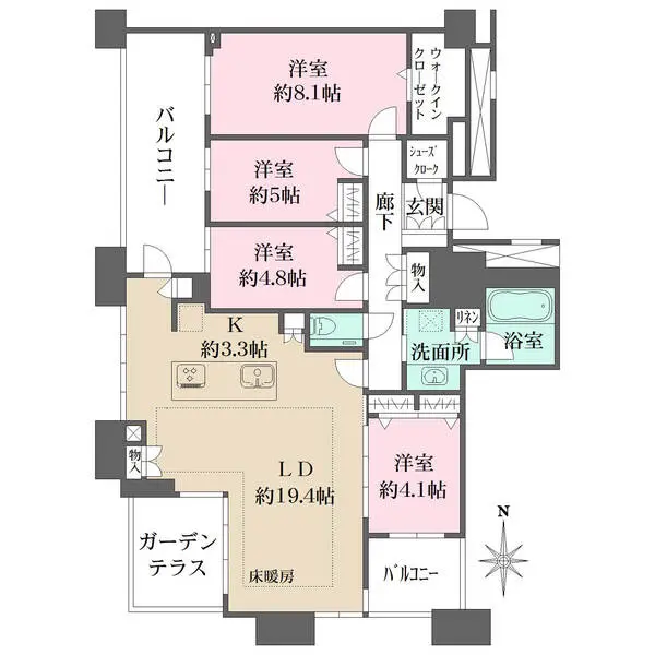 アイランドシティオーシャン＆フォレストタワーレジデンス EAST