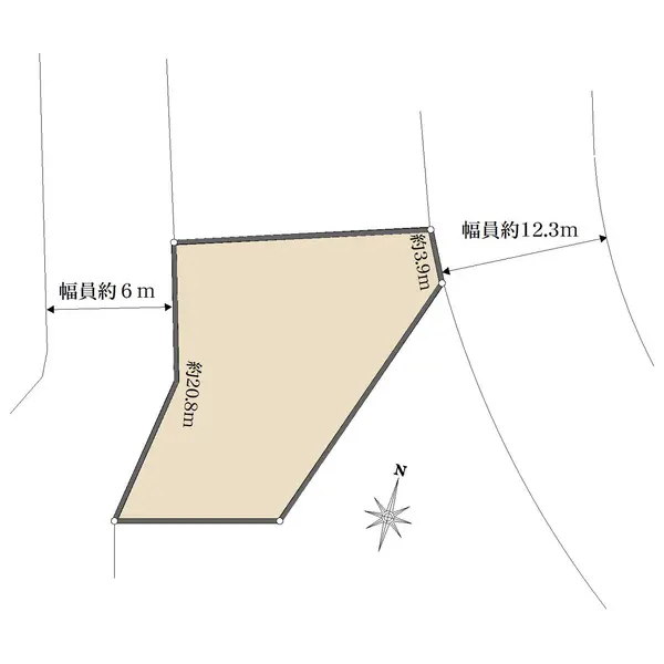 福岡県福岡市西区壱岐団地 土地