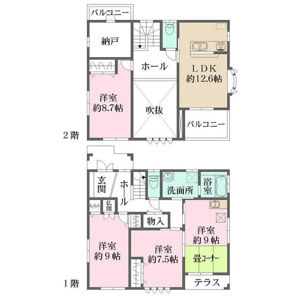 福岡県福岡市西区姪の浜４丁目 一戸建て
