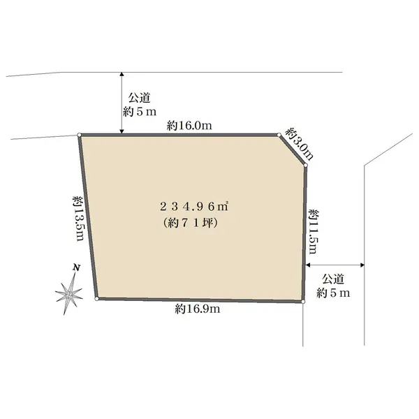 東京都八王子市狭間町 土地