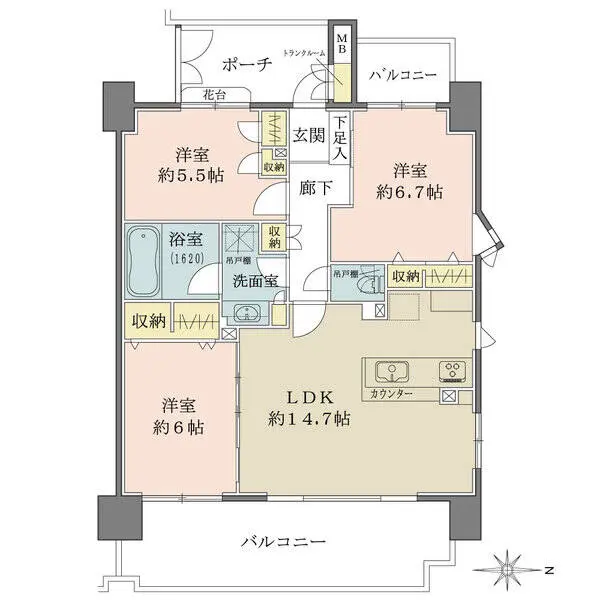 アンソレイユ湯島三組坂