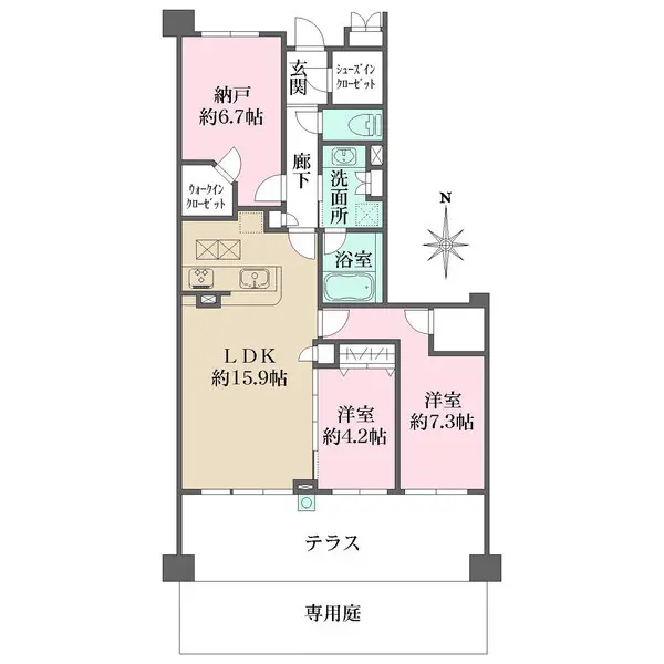 パークハウス武蔵新城ソレイユテラス