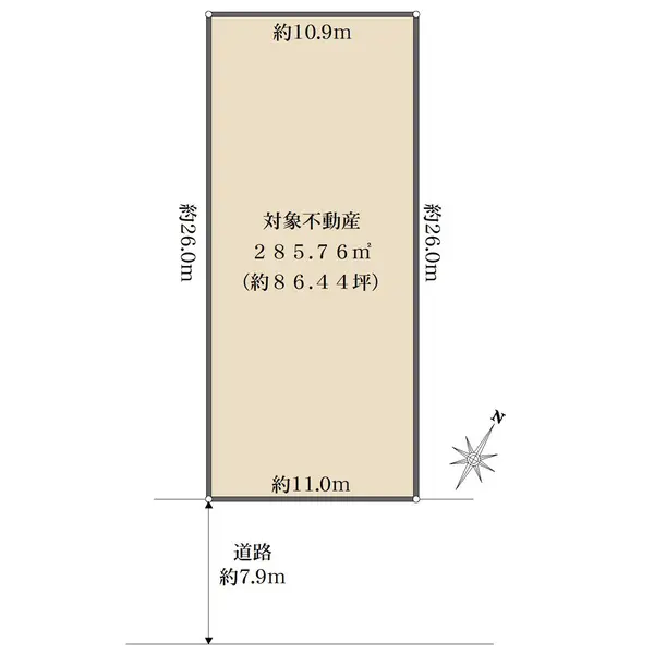 愛知県名古屋市名東区上菅２丁目 土地