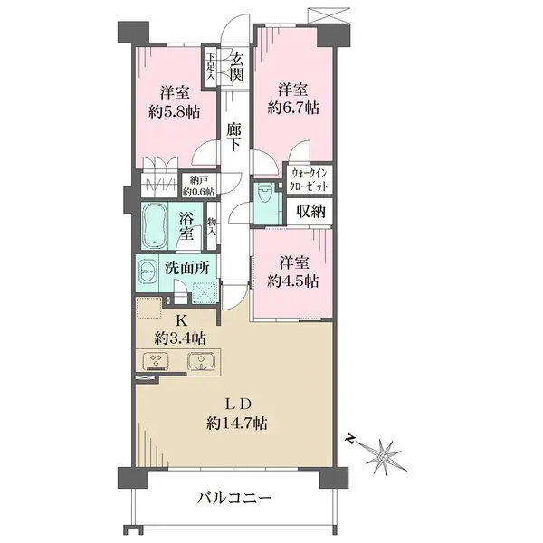 プラウド昭和楽園町テラス