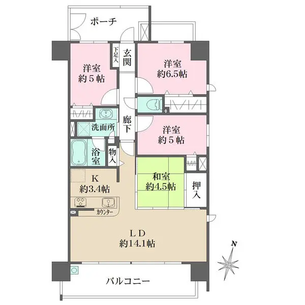 ヴィラーヌ川口ブライトヴィスタ