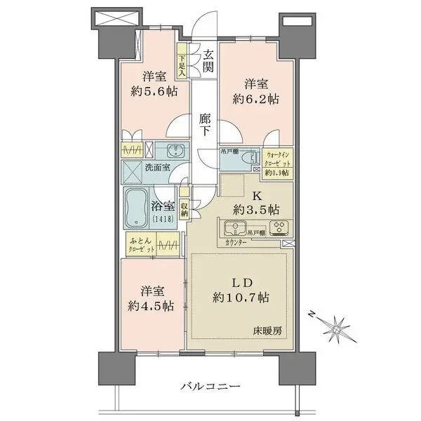 ザ・パークハウスオイコス赤羽志茂　サードスクエア