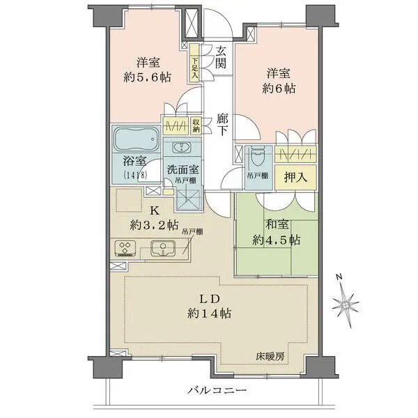 ザ・パークハウス新検見川南