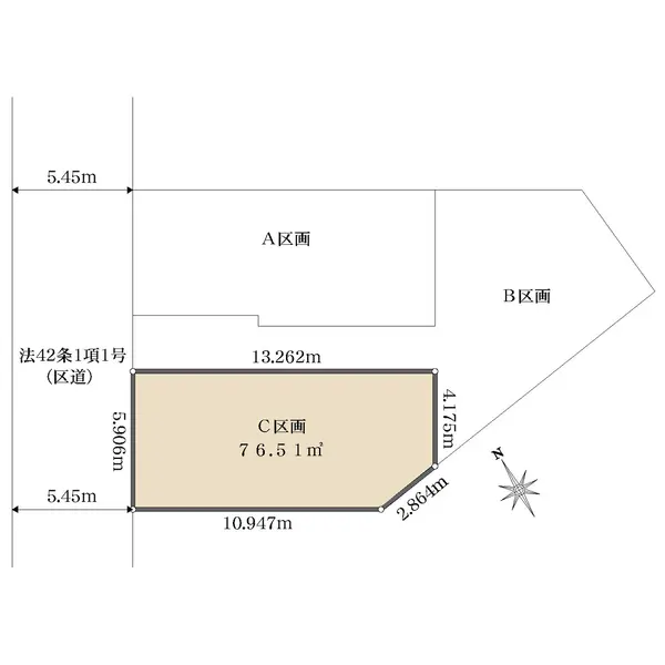 東京都杉並区上井草４丁目 土地